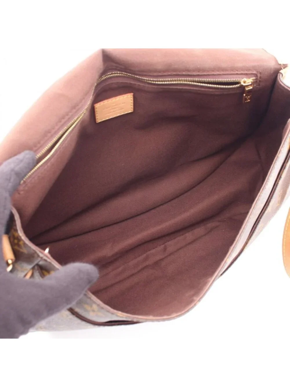 Louis Vuitton Shoulder Bag Menilmontant MM Monogram Leather